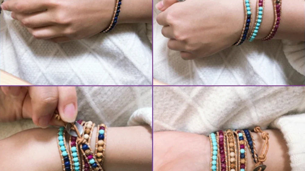 How to Put On Your Wrap Bracelet