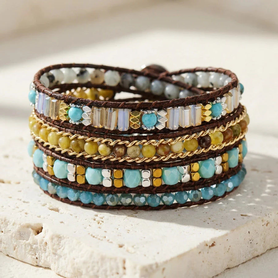 Olivine Positivity Bracelet