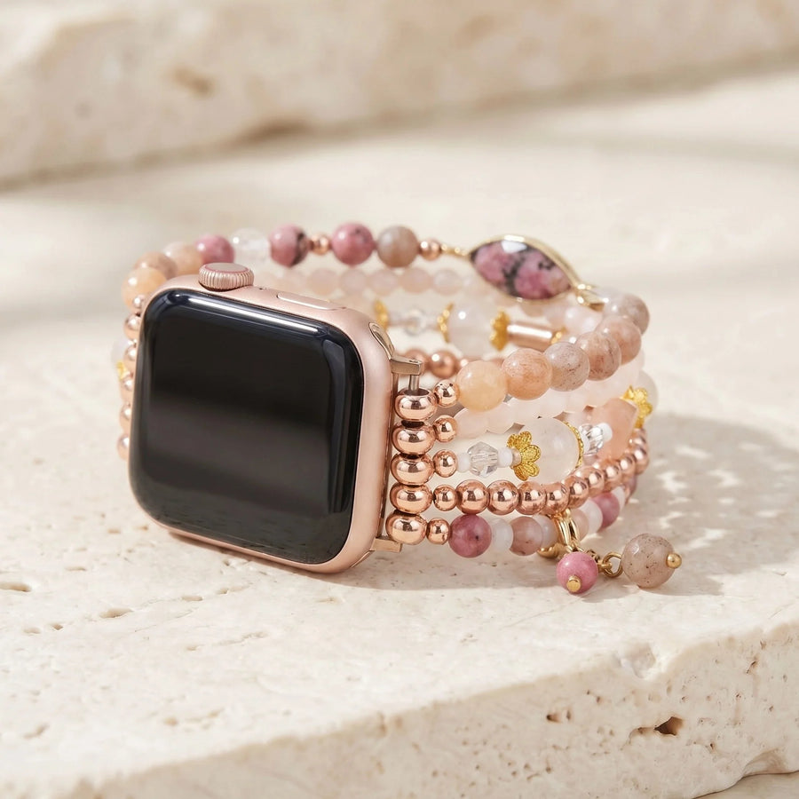 Rose Glow Sunstone Apple Watch Band
