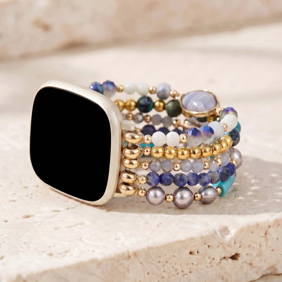 Coastal Sodalite Fitbit Watch Band