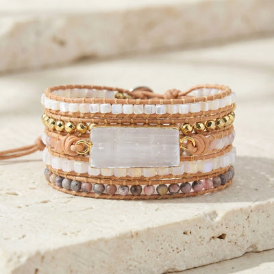 Serene Selenite Bracelet